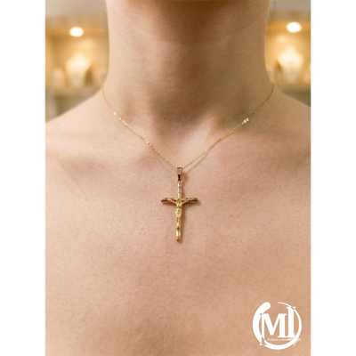 CONJUNTO DE CADENA Y DIJE EN ORO 18k