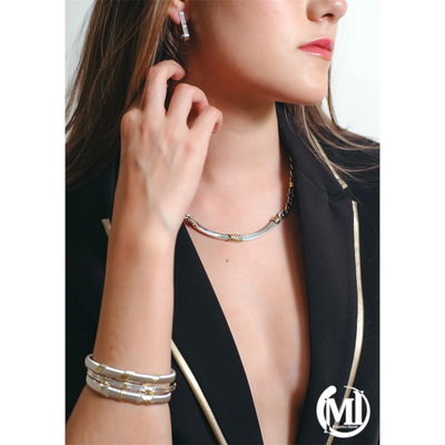 CONJUNTO PLATA Y ORO