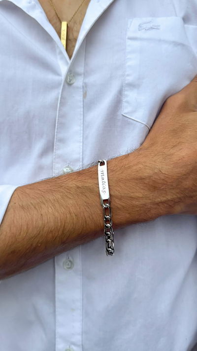 PULSERA ACERO QUIRÚRGICO