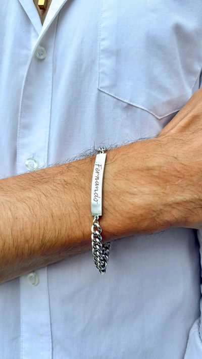PULSERA ACERO QUIRÚRGICO