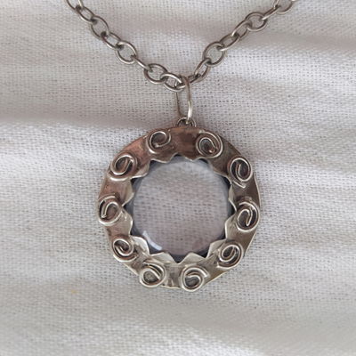 Dije de cuarzo cristal