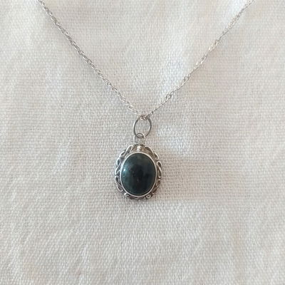 Dije de plata 925 y Labradorita