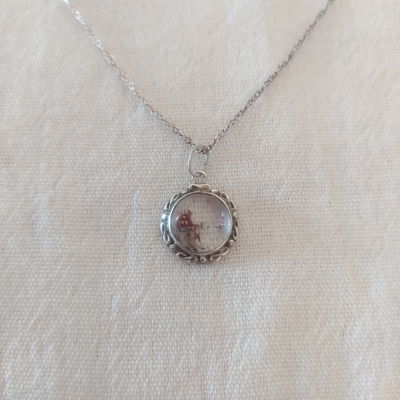 Dije plata 925 y Lodolita