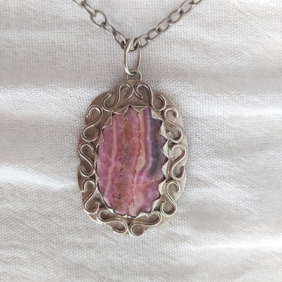 Dije de Rodocrosita (oval)