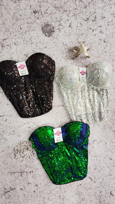 CORSET SHINY