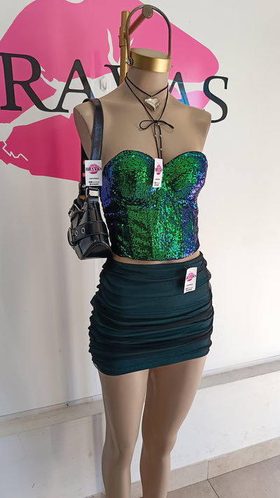 CORSET SHINY