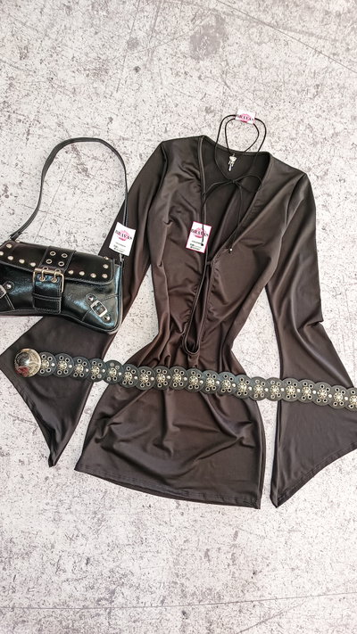 VESTIDO PAULETTE (negro)