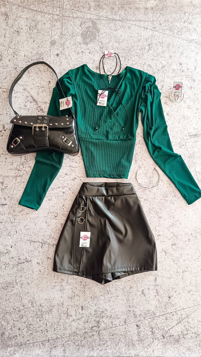 TOP LOU + SKORT OVA