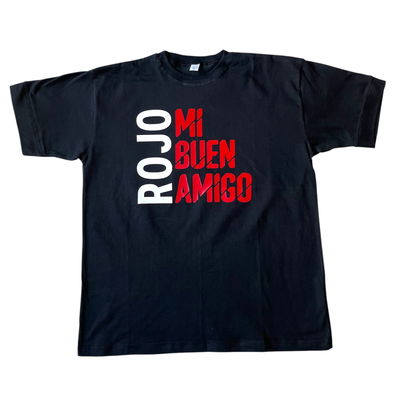 Remera Rojo Mi Buen Amigo