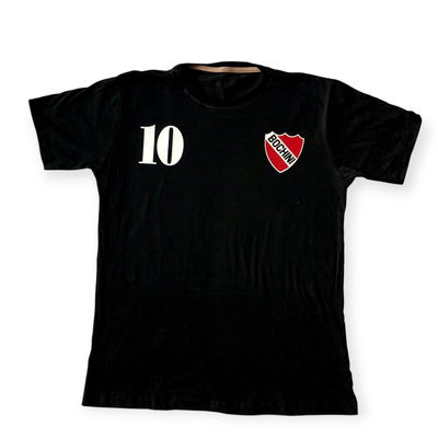 Remera Negra “Bochini 10”