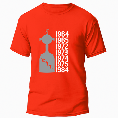 Remera Copas Libertadores - 4 colores
