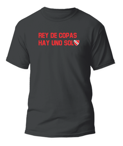 Remera Rey de Copas hay uno solo - 4 colores