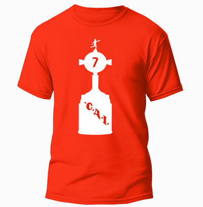 Remera 7 Copas - 4 colores