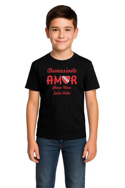 Remera Demasiado Amor - 4 colores