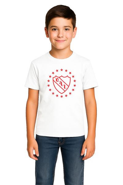 Remera Escudo y estrellas - 4 colores