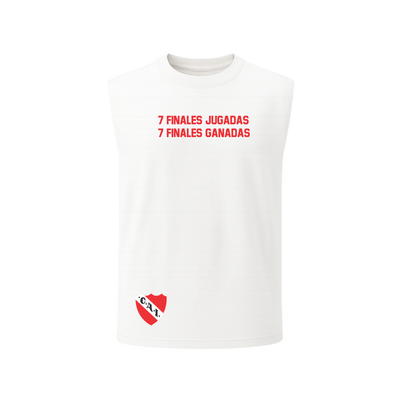 Musculosa Independiente 7 FINALES - 4 colores