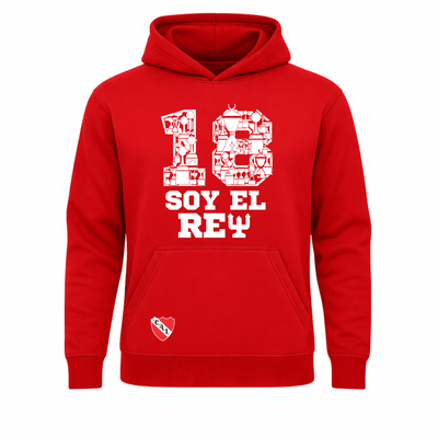 Buzo Canguro 18 Soy el Rey