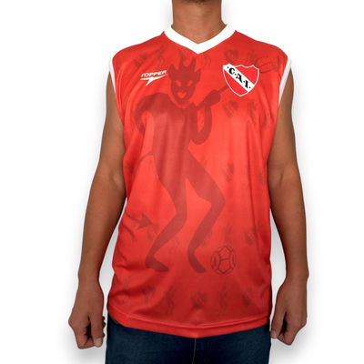 Musculosa Diablitos roja