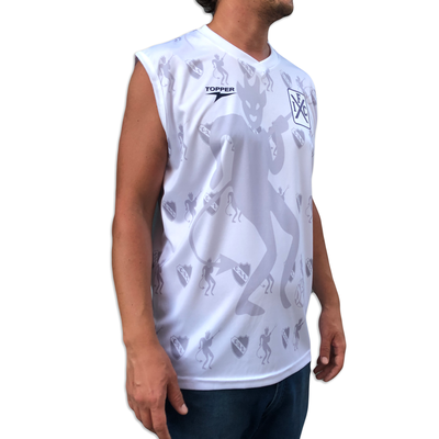 Musculosa Diablitos blanca