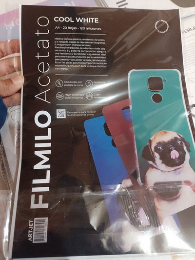 Filmilo cool White x10 hojas