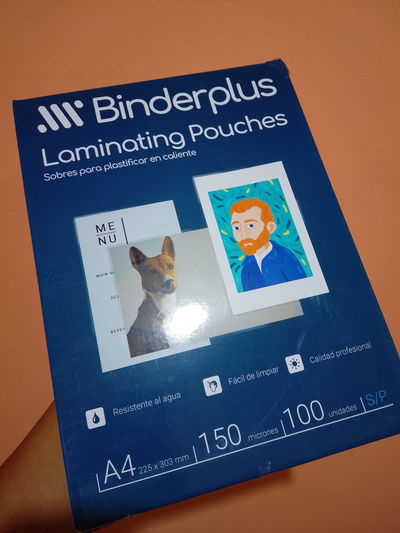 LAMINA A4 150 MC PARA PLASTIFICAR EN CALIENTE X 1