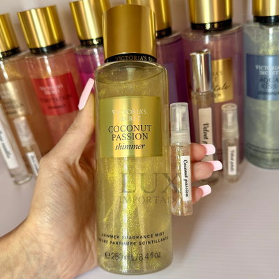 Coconut Passion shimmer decant 5 ml vidrio