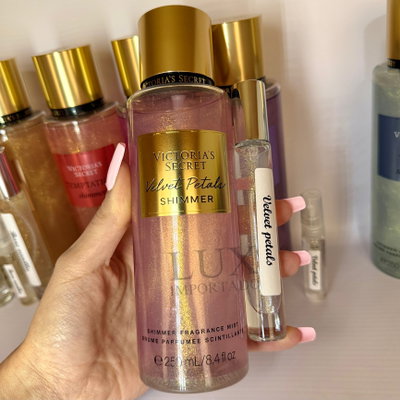 Velvet Petals shimmer decant 10 ml vidrio