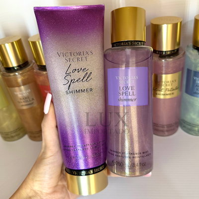 Combo Love Spell shimmer Victoria’s Secret 