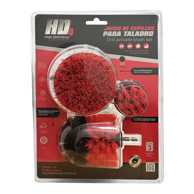 KIT CEPILLOS PARA TALADRO HD