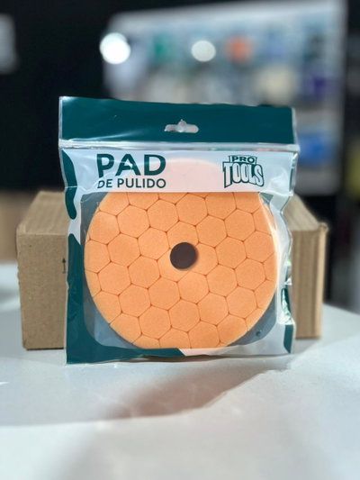 PAD 5" HEX NARANJA CORTE MEDIO
