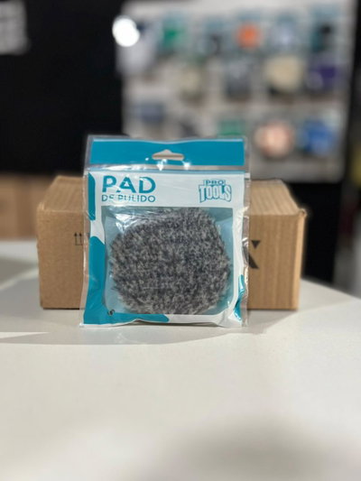 PAD 3" WOOL GRIS - CORTE ABRASIVO