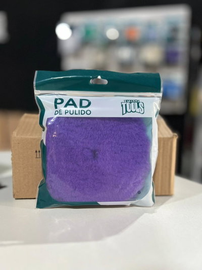 PAD 5" WOOL AZUL - CORTE PULIDO