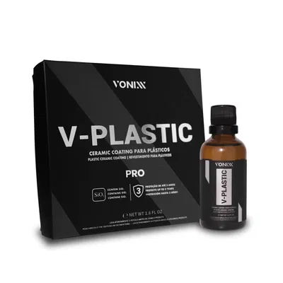 V-PLASTIC PRO 50ML 3 AÑOS - SELLADOR CERAMICO PARA PLASTICOS 