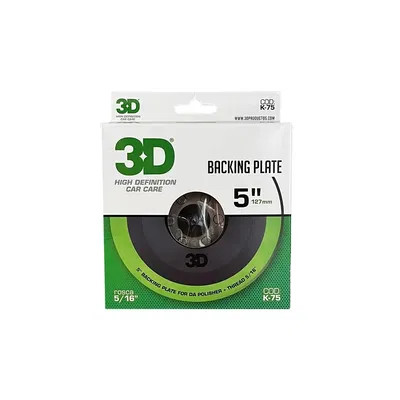 BACKING PLATE 5" K-75 - PARA ROTO ORBITAL ROSCA 5/16