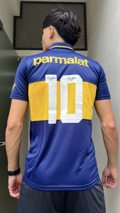 CAMISETA RETRO BOCA JUNIORS TITULAR OLAN MARADONA 1995
