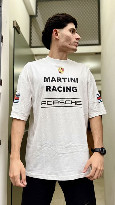 REMERA OVERSIZE PORSCHE RACING