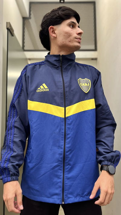 ROMPEVIENTO BOCA JRS AZUL