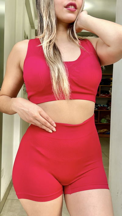CONJUNTO LISO SEMI PUSH ROSE