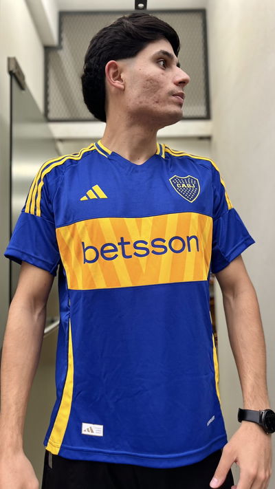 CAMISETA BOCA JRS PREMIUM TITULAR 24/25