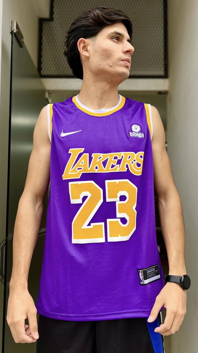 MUSCULOSA THE ANGELS LAKERS LILAC