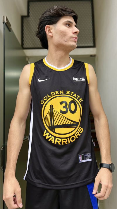 MUSCULOSA GOLDEN STATE WARRIORS BLACK