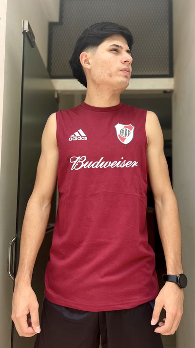 MUSCULOSA RIVER PLATE RETRO BUDWEISER