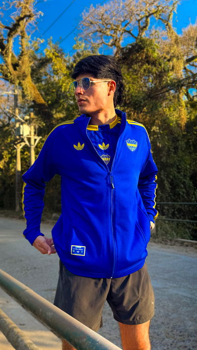CAMPERA ICON BOCA JUNIORS 