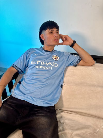 Jersey Manchester City Importada Titular