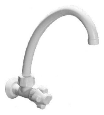 GRIFERIA PVC 1 AGUA PARED COCINA