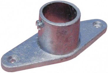 SOPORTE DE METAL PARA BARRAL CURVO 
