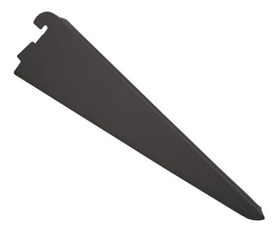 MENSULA DOBLE 412 -27 cm NEGRA