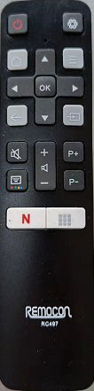 CONTROL REMOTO TV SMART RCA-TCL-HITACHI-KANJI