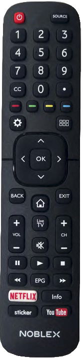 CONTROL NOBLEX - SANYO - JVC - BGH