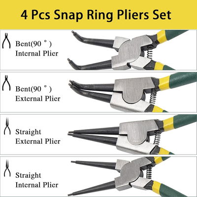 SET DE 4 PINZAS PARA SEGUERS